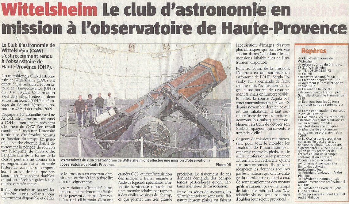 rencontres astronomiques de tautavel